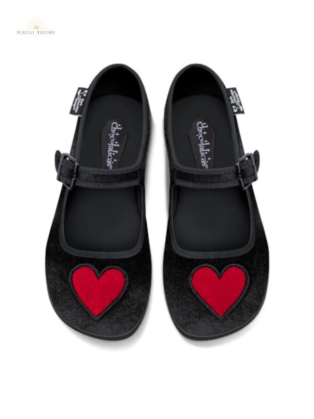 Whimsical Mary Jane Flats with Adjustable Buckle Strap